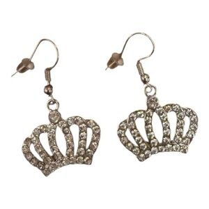 Crown Earrings Elegant